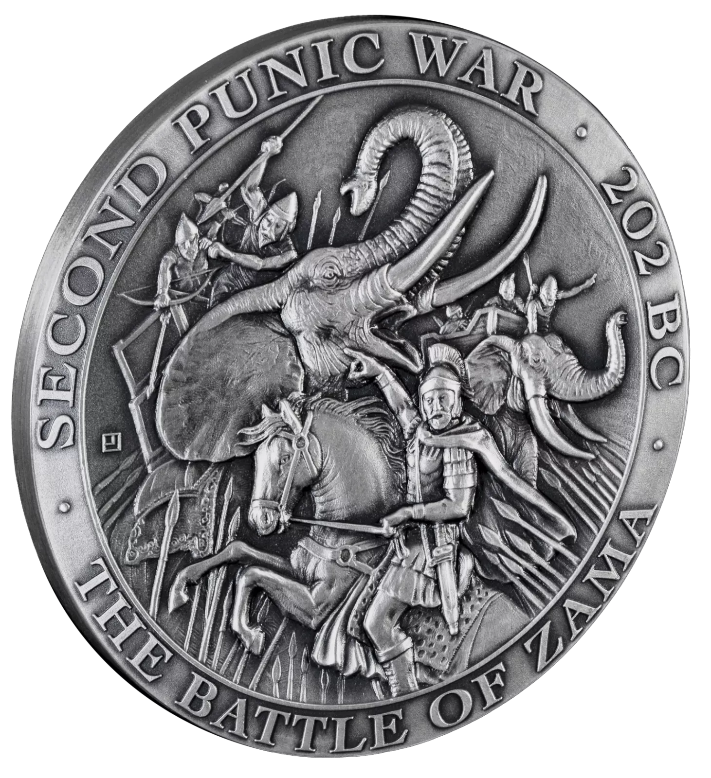 Coin Roman Empire - Battle of Zama - 5 oz Ag