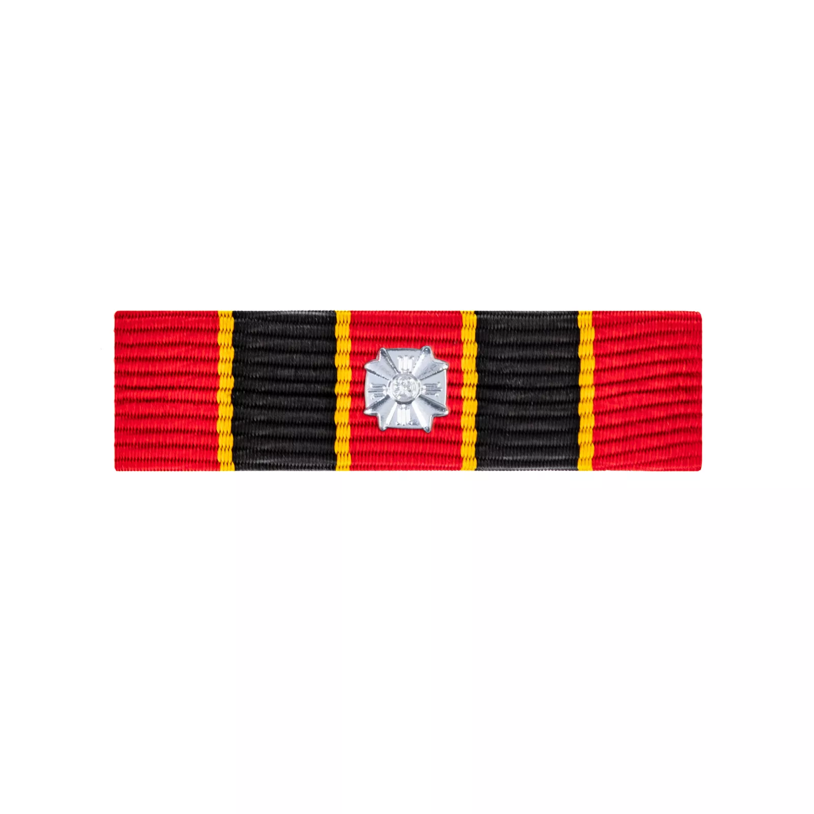 Civic Medal Courage and Devotion 2nd class Ribbon bar with attribute (slide)