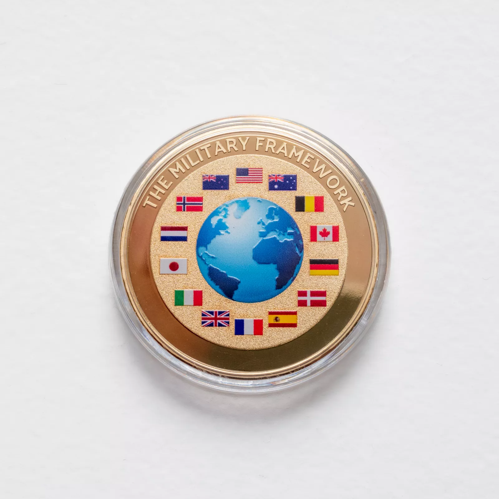 Coin 'NATO Military Framework' - printed