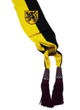 Écharpe Officielle RFEF 1909 – Blason Espagne + Étoile Du Monde – 130x20 Cm, Rouge Passion, Unisexe Adulte